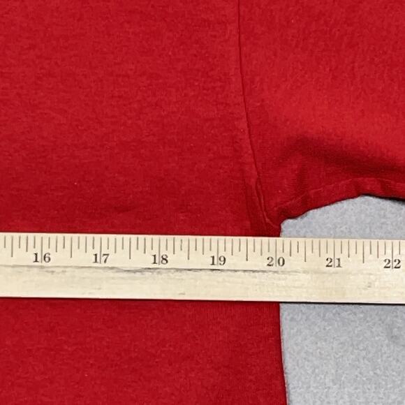 Time Traveller Marty McPrime Shirt Men Large Red Graphic Tee Back‎ to the FuturE - Picture 6 of 9